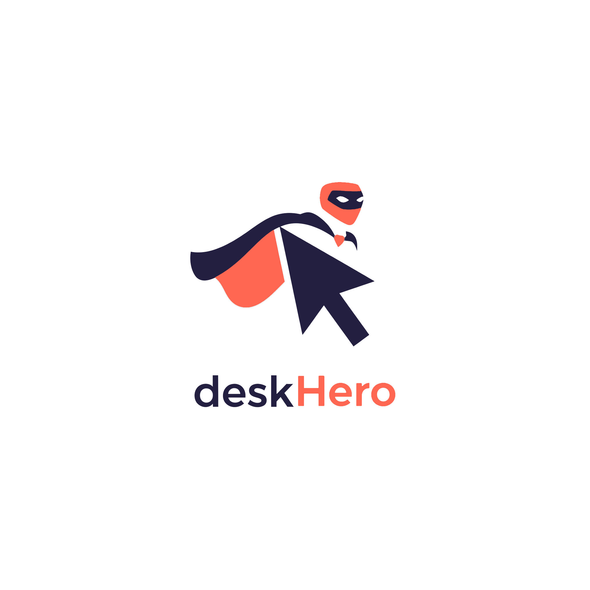 DeskHero Teknoloji Destek Logosu